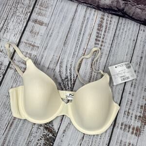 Maidenform 36D Underwire Contour Bra T-Shirt Yellow Soft Cup EUC RN 27701